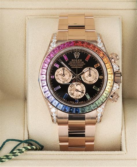 rolex rainbow boccia|rolex rainbow gold daytona.